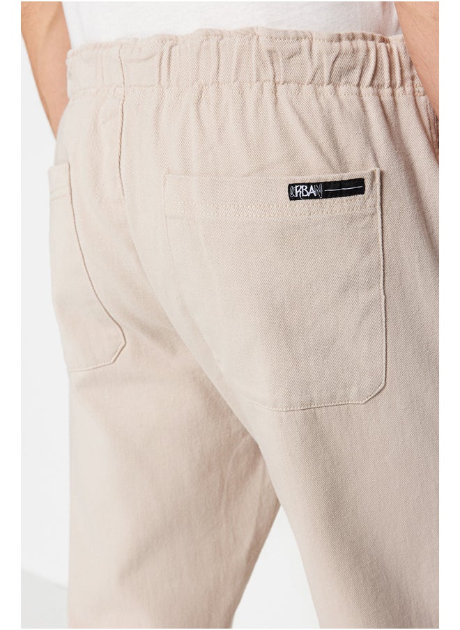 trendyol - Stone Regular Fit Gabardine Trousers TMNSS23PL00033 - Image 1
