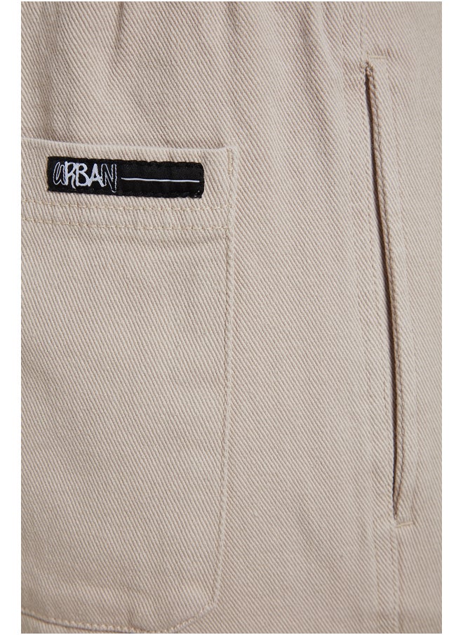 trendyol - Stone Regular Fit Gabardine Trousers TMNSS23PL00033 - Image 1