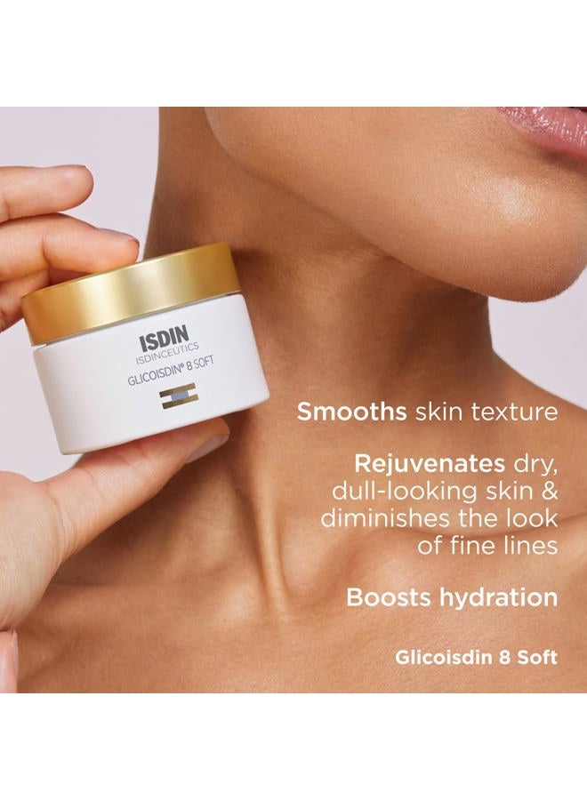 ISDIN كريم تقشير الوجه جليكوسيدين 8 مع حمض الجليكوليك، 1.76 أونصة - Image 4