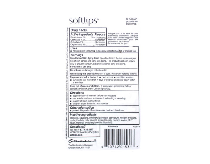 Softlips Lip Protectant/Sunscreen, Value Pack, Cherry, Twinpack - Image 4