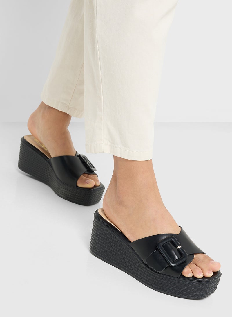 Clowse Casual Wedged Sandal  - Image 5