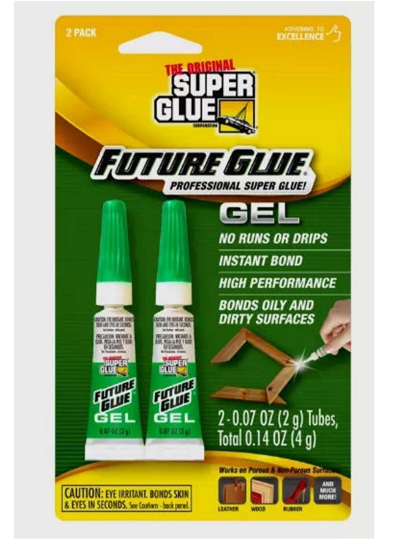 Super Glue - Future Glue Gel 2G x 2 - Image 1