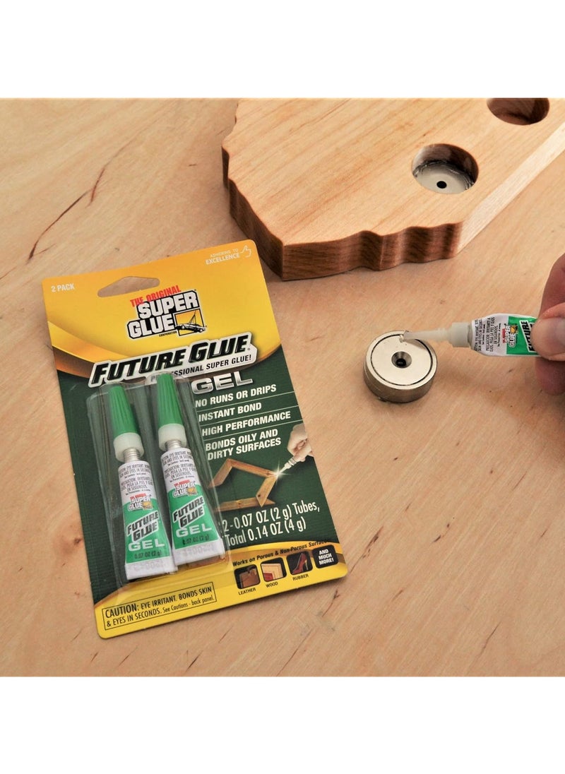 Super Glue - Future Glue Gel 2G x 2 - Image 1