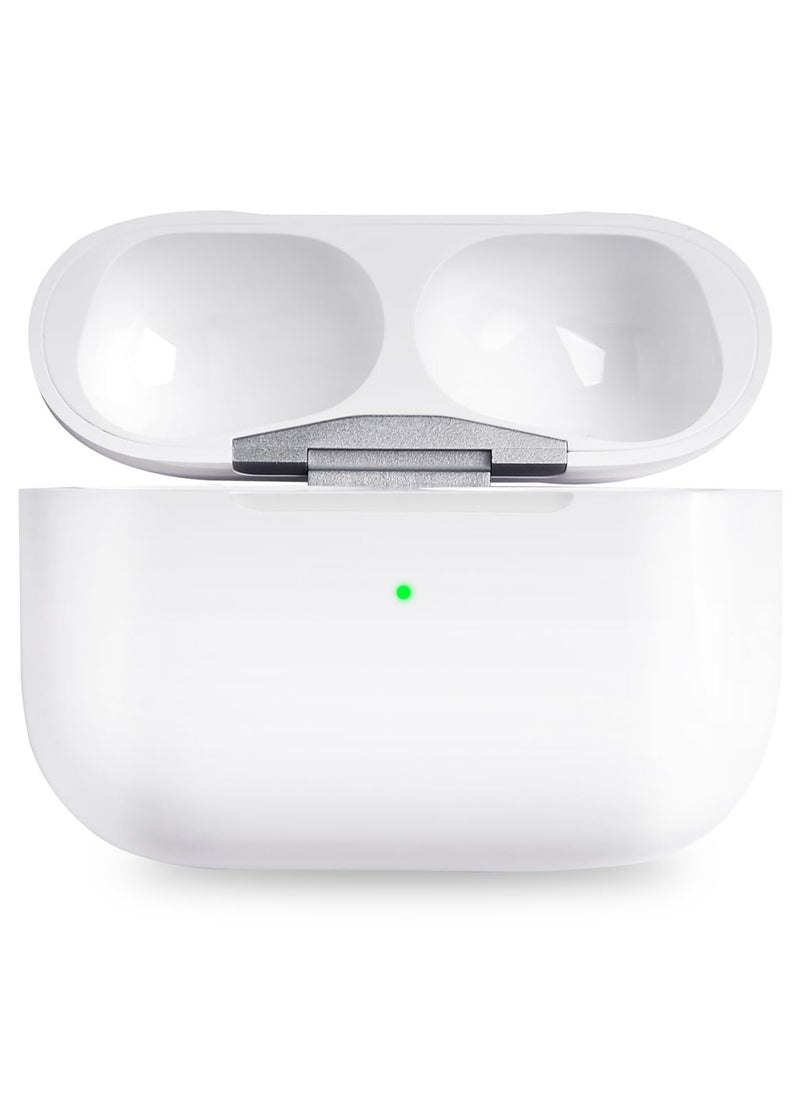VICTGOAL - Upgraded Wireless Charging Case Replacement for airPod Pro 1st/2nd Generation Charging Case,Compatible AirPod pro charger with Bluetooth Pairing & Sync Button,No Earbuds,(White) - Image 1