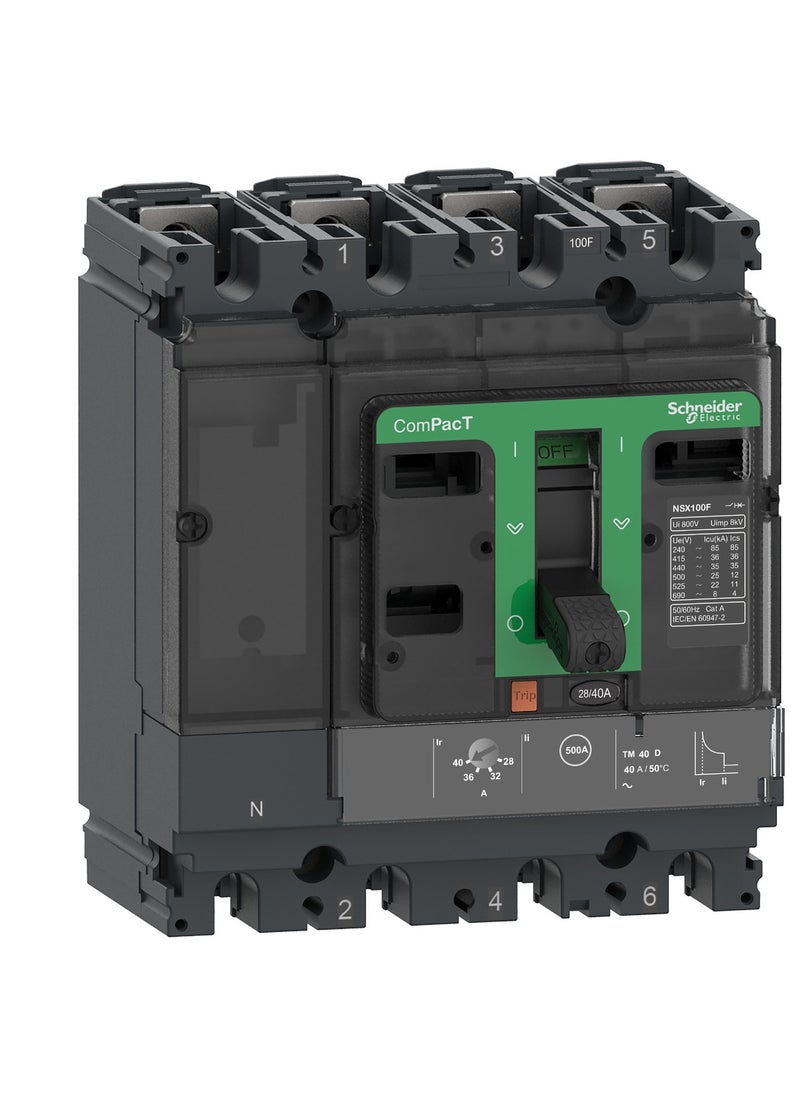 Schneider Electric C16F6TM160C Circuit breaker ComPacT 