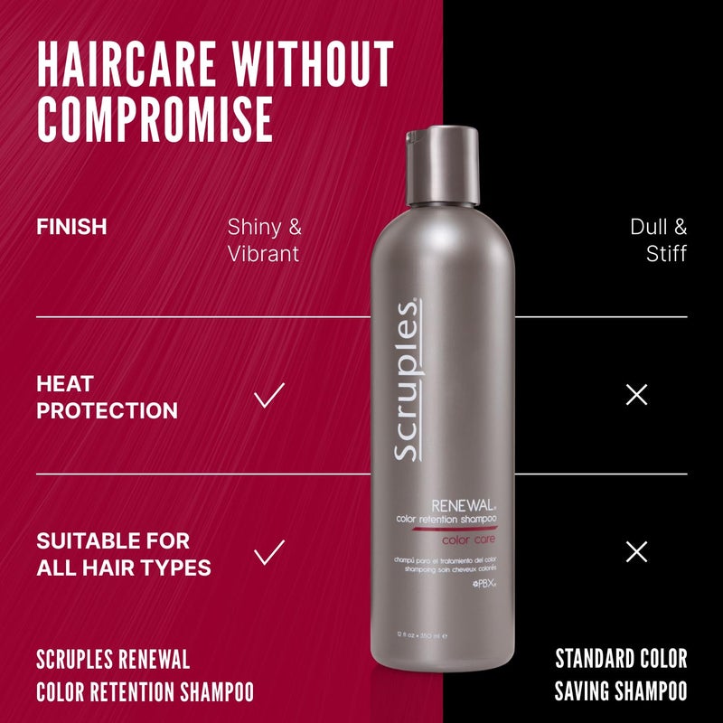 Scruples Color Renewal Gentle Shampoo - Maintain Hair Health Without Stripping Color - Established, Trusted Formulas for Ultimate Hair Shine (12 oz) - Image 5