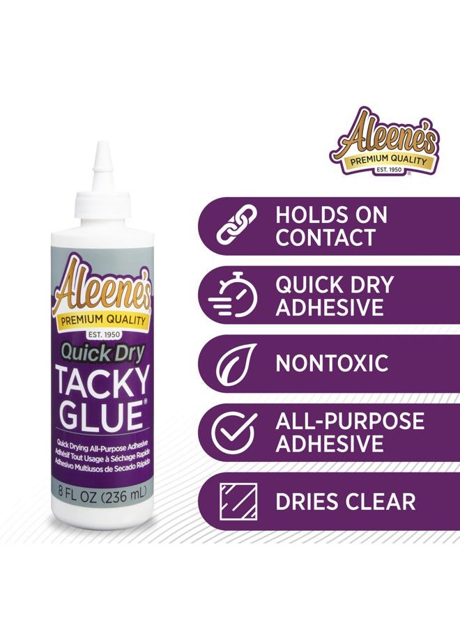 Aleene's TACKY GLU QUIK DRY 8OZ - Image 3