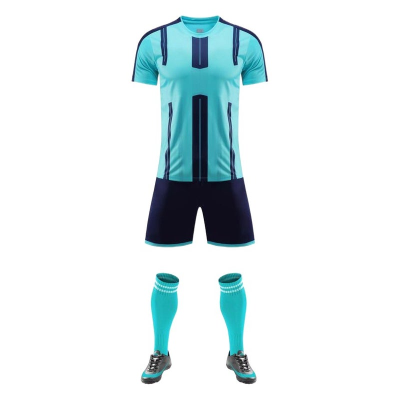Football Uniform Set for Men, Women, and Children, Same Style Training and Competition Uniform D8106 # 2026 World Cup - Image 2