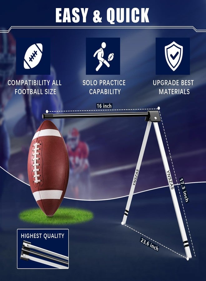 YNSZAS 𝙉𝙀𝙒 Football Kicking Tee, Portable Field Goal Kicking Holder Stand, Kickoff Tee Compatible with All Football Sizes, Football Training Practice Equipment for Adult & Youth - Image 2