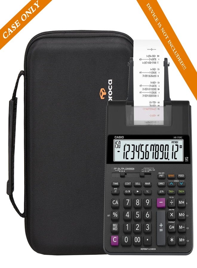 Aproca Hard Storage Travel Case, for Casio HR-170RC Plus Min-Desktop Printing Calculator - Image 5