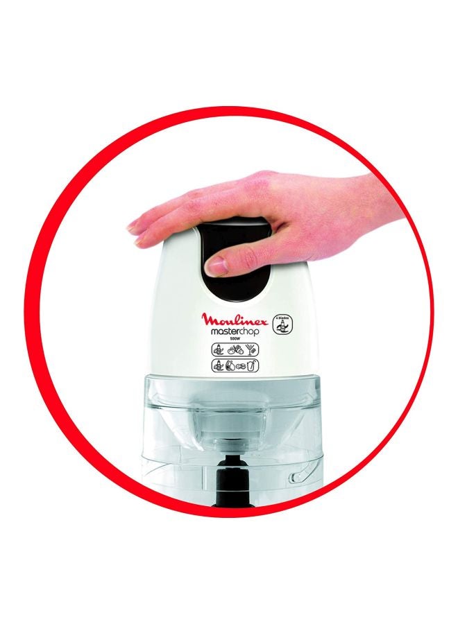 Moulinex Chopper 4B Lades 500 W DJ450B27 White/Black/Clear - Image 3