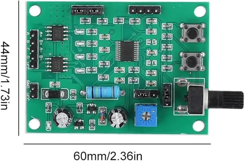 Stepper Motor Driver Module 2 Phase 4 Wire 5V 12V DC Speed Controller - Image 2