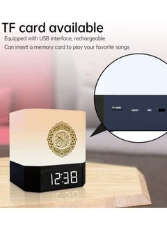 Touch Lamp Bluetooth Quran Speaker AZAN MP3 Player sound box  with APP Control full Recitations of famous Imams and Quran translation in Many Languages