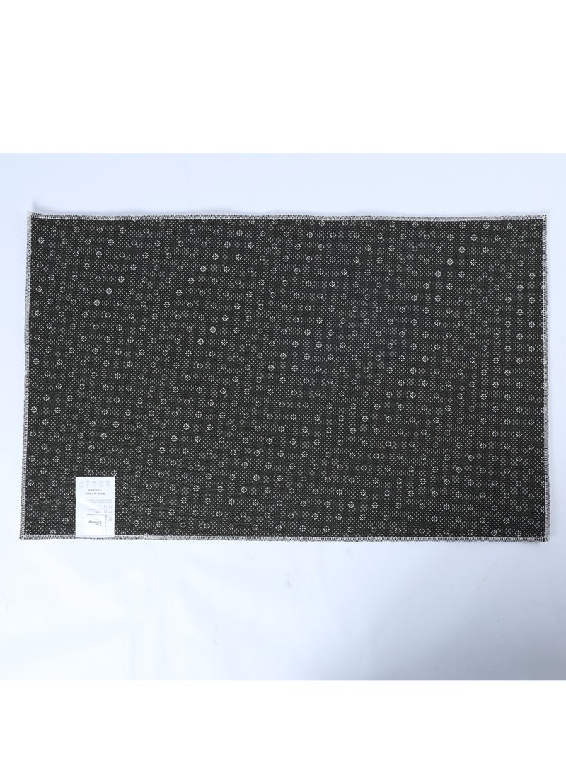 Disney - Mickey Mouse Grey Crystal Velvet Floor Mat (50*80cm) - Image 1
