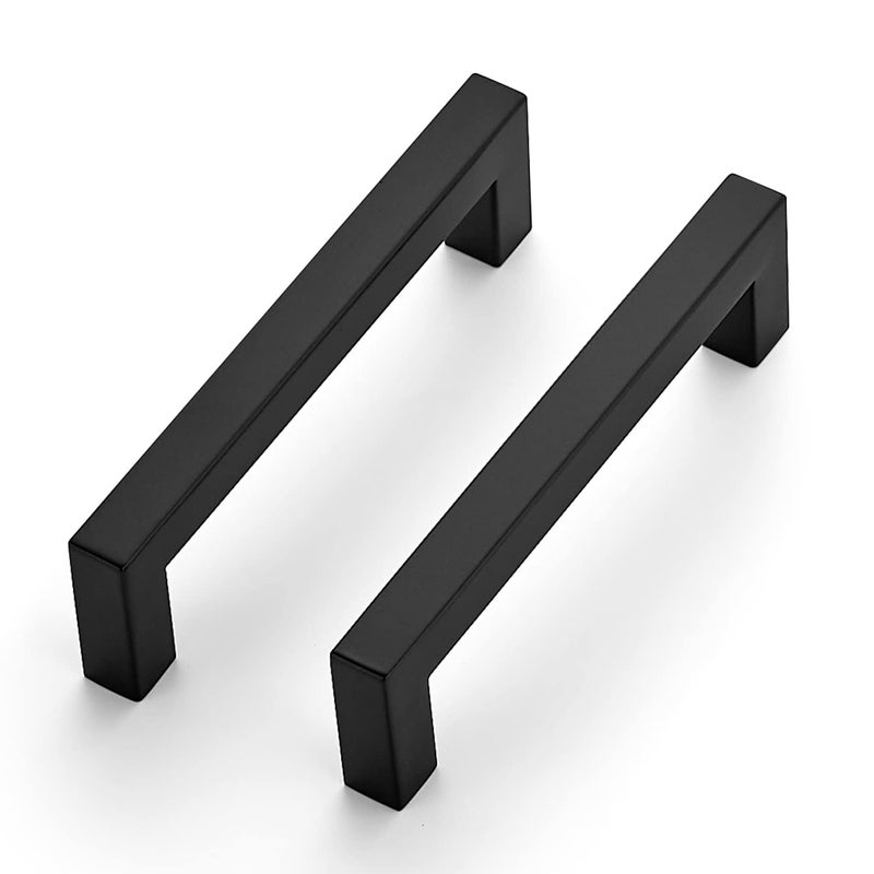 Ravinte 14 Pack 412 Inch Kitchen Square Cabinet Handles Matte Black Pulls Black Drawer Pulls Kitchen Cabinet Hardware Handles - Image 2