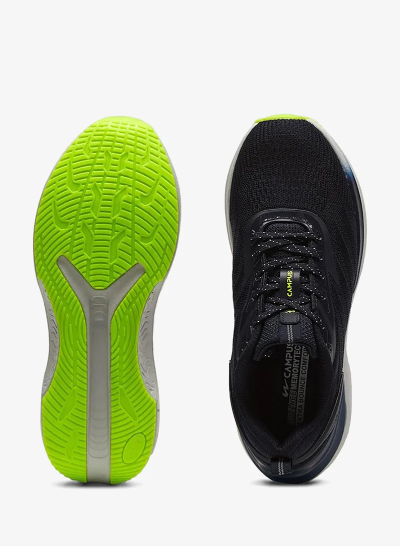 CAMPUS Navy/F.Green Men's Navy Low-Top Sneakers Shoes with Green Accent - Modern Design for All-Day Comfort for Men | Best Price UAE