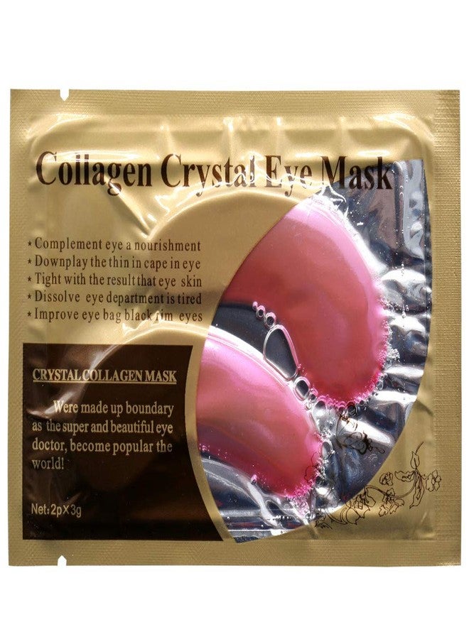 Adofect 30 Pairs Pink Collagen Under Eye Mask Anti-Aging Hyaluronic Acid Eye Patches for Moisturizing & Reducing Dark Circles, Luxury Gift for Women and Men, Pink - Image 2