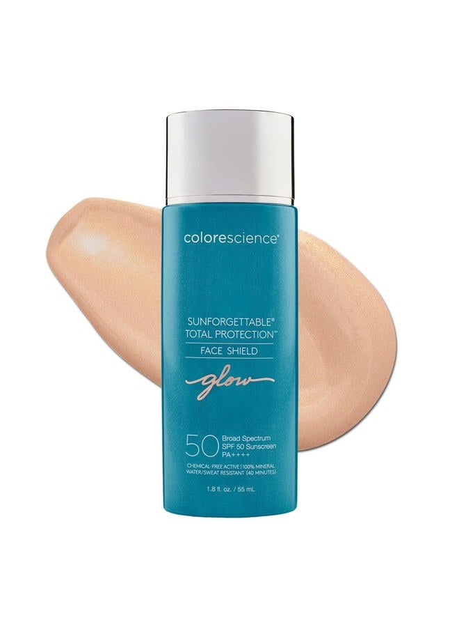 Colorescience Sunforgettable Total Protection Face Shield Glow SPF 50, Glow, 1.8 Fl Oz - Image 1