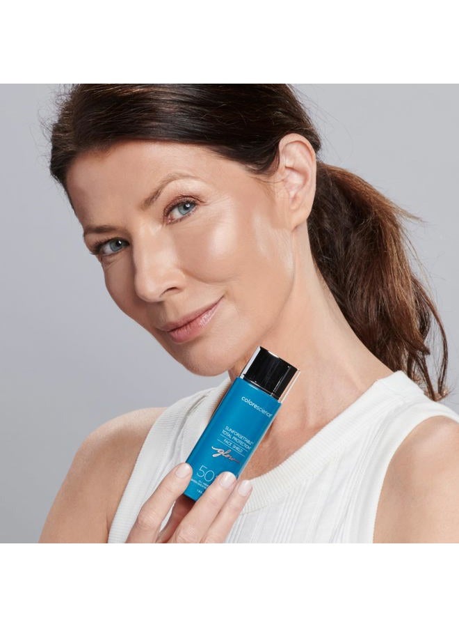 Colorescience Sunforgettable Total Protection Face Shield Glow SPF 50, Glow, 1.8 Fl Oz - Image 4