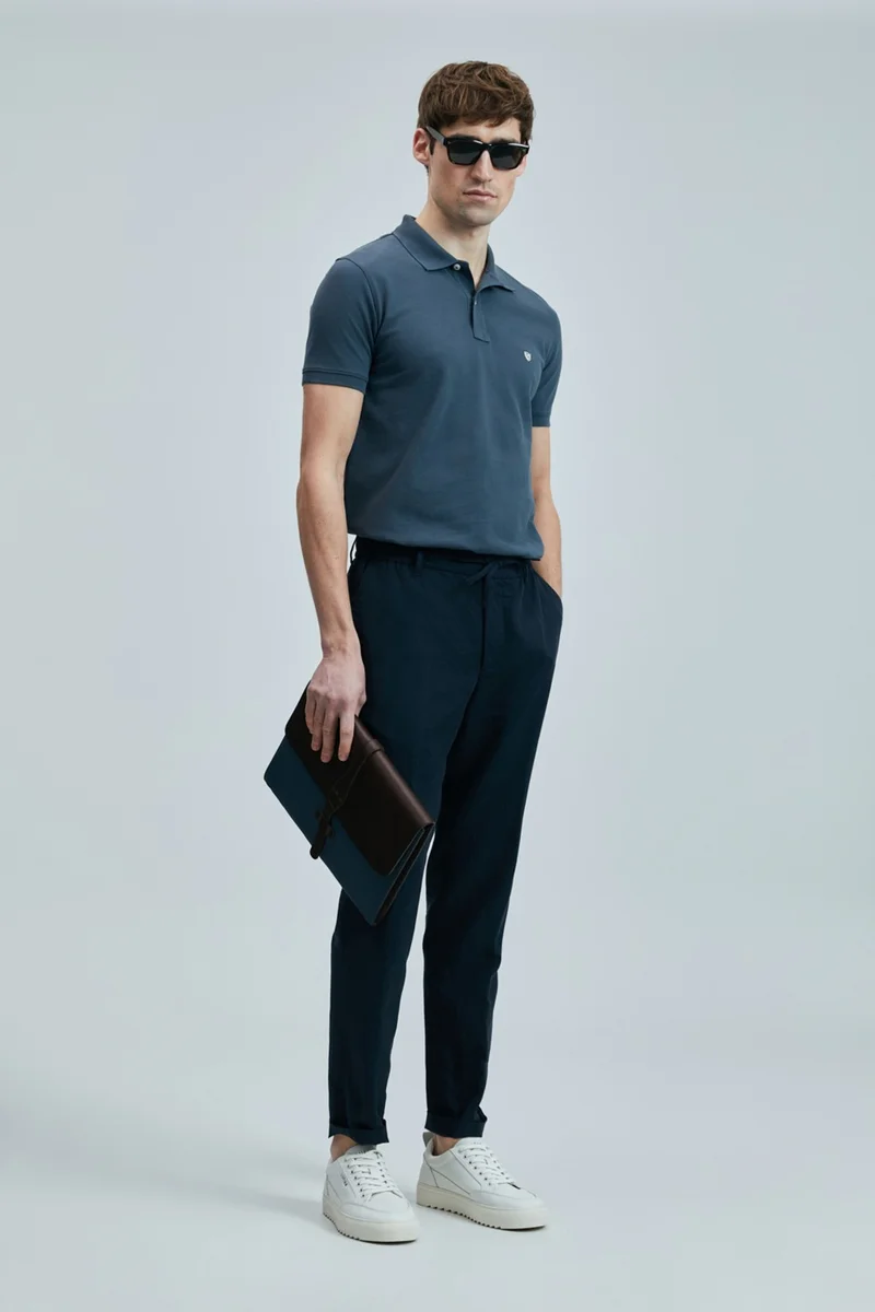 لوفيان Laon Smart Men's Polo Shirt Black