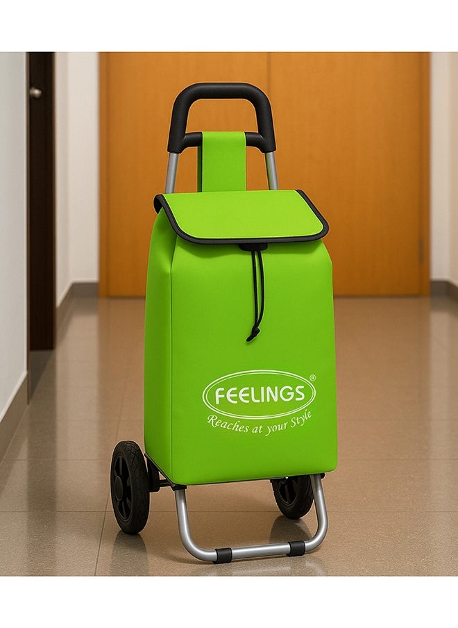 Feelings Feelings Shopping Trolley  - Green  - Image 3