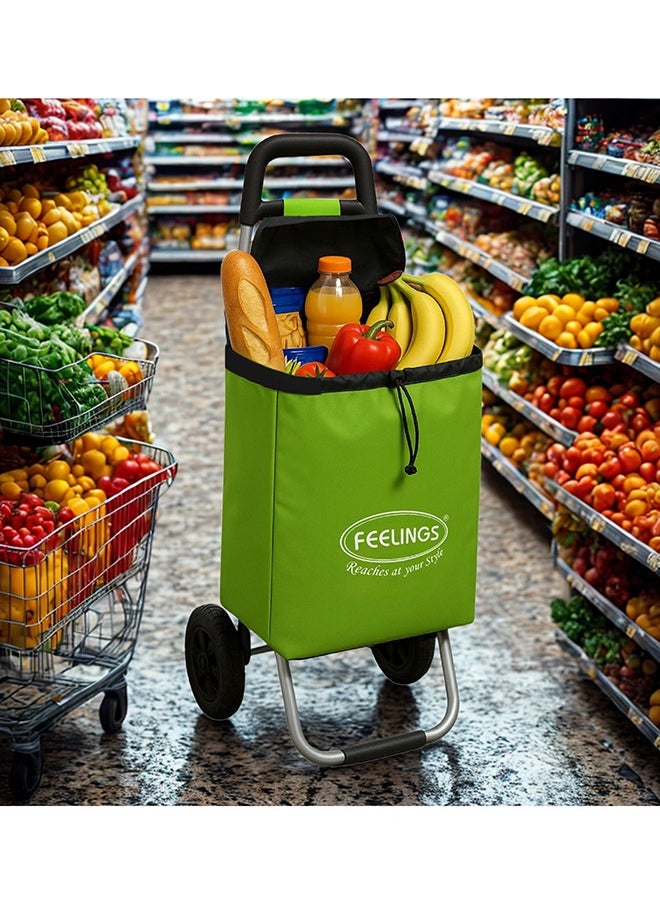 Feelings Feelings Shopping Trolley  - Green  - Image 4