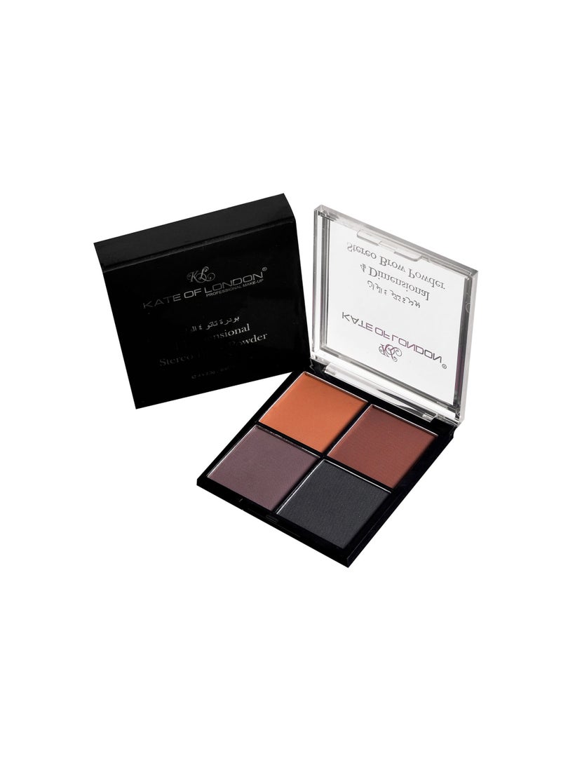 KATE OF LONDON 4 Dimensional Sterio Brow Powder - Image 2