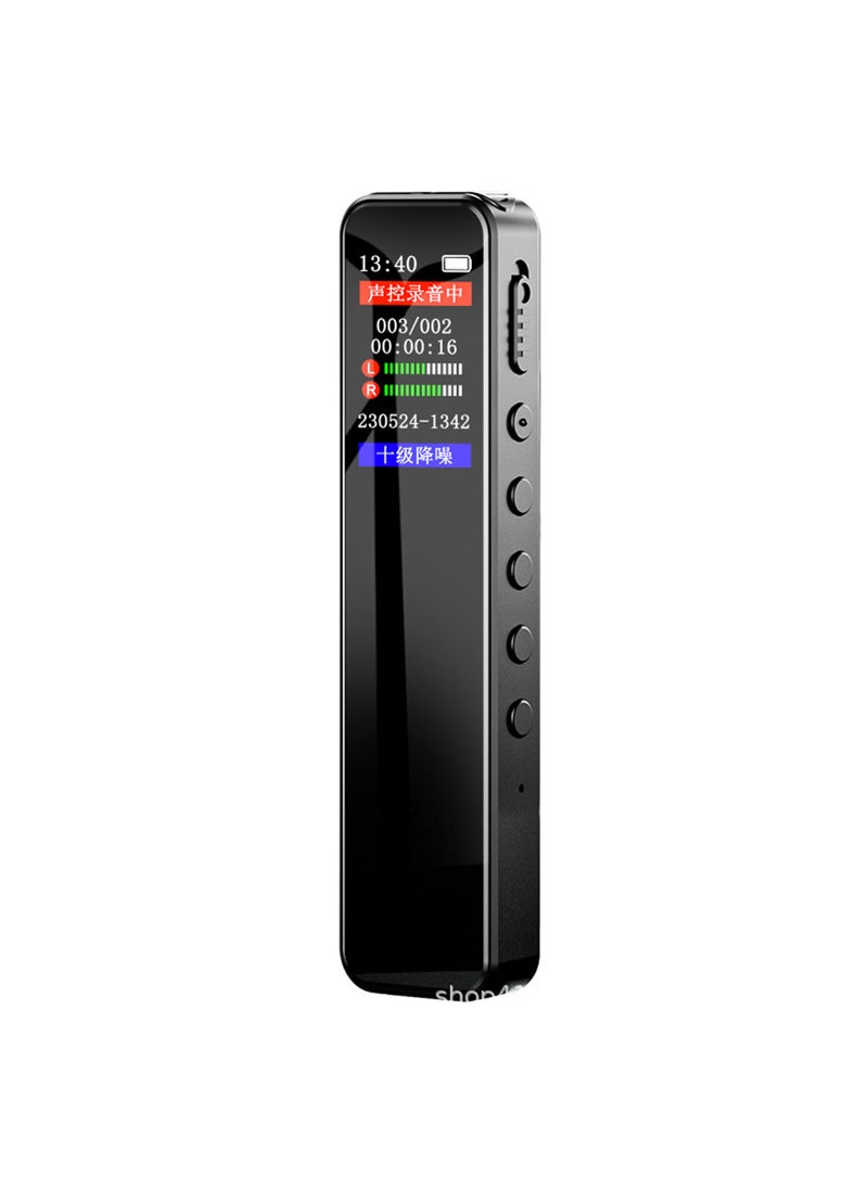 AiQi 64G Digital Voice Recorder with Playback, MP3 Player Noise Reduction, Voice-Activated, USB Rechargeable, Portable for Meetings, Lectures, Interviews  - Image 1