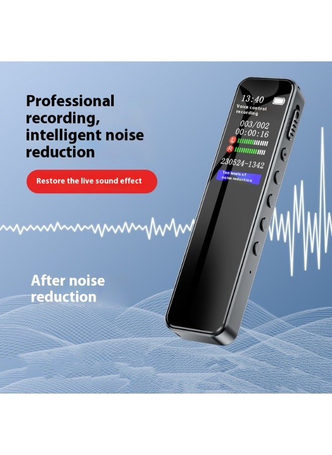 AiQi 64G Digital Voice Recorder with Playback, MP3 Player Noise Reduction, Voice-Activated, USB Rechargeable, Portable for Meetings, Lectures, Interviews  - Image 2