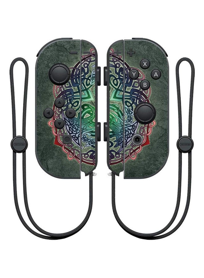 MIGHTY SKINS Mightyskins Skin Compatible With Nintendo Joy Con Controller Celtic Dragon | Protective, Durable, And Unique Vinyl Decal Wrap Cover | Easy To Apply, Remove, And Change Styles | Made In The Usa - Image 1