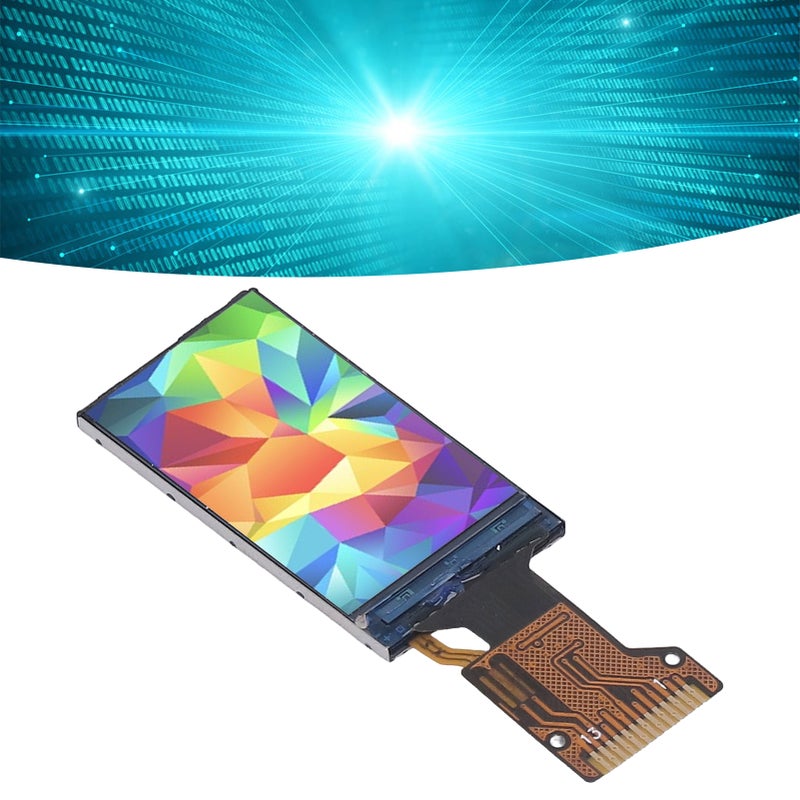 1.08 شاشة IPS TFT عرض 128×220 بوابة موصلات متسلسلة (SPI) شاشة LCD وفيرة للطاقة دقيقة واستجابة سريعة - Image 4