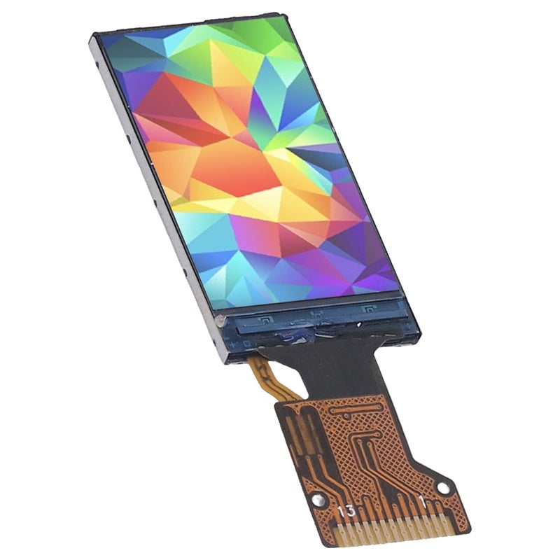 1.08 شاشة IPS TFT عرض 128×220 بوابة موصلات متسلسلة (SPI) شاشة LCD وفيرة للطاقة دقيقة واستجابة سريعة - Image 2