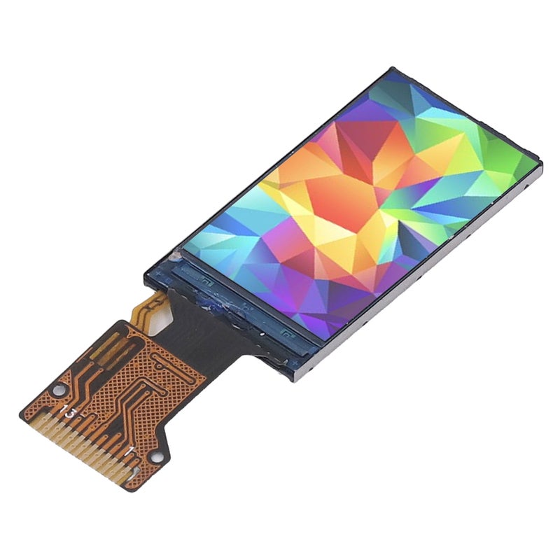 1.08 شاشة IPS TFT عرض 128×220 بوابة موصلات متسلسلة (SPI) شاشة LCD وفيرة للطاقة دقيقة واستجابة سريعة - Image 1