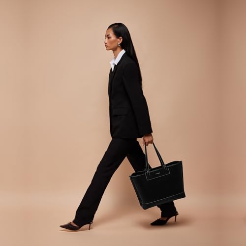 Miraggio Miranda Tote Bag For Women - Black - Image 2