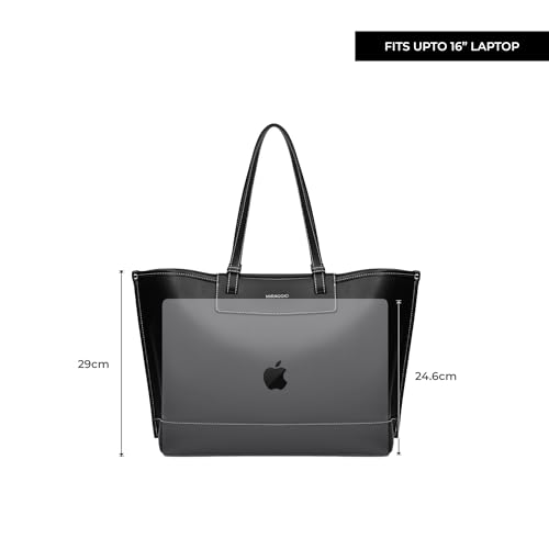 Miraggio Miranda Tote Bag For Women - Black - Image 3