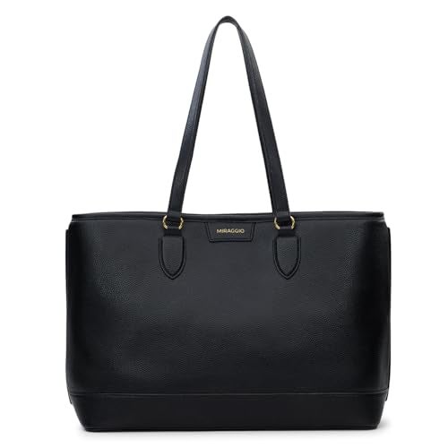 Miraggio Miranda Tote Bag For Women - Black - Image 1
