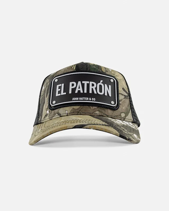 John Hatter El Patron Camo/Black - Cap