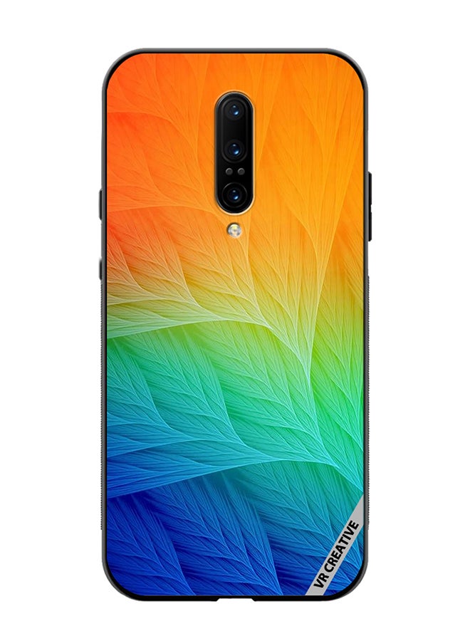 VR CREATIVE Protective Case Cover For OnePlus 7 Pro Cute Layers Design Multicolour - Image 1