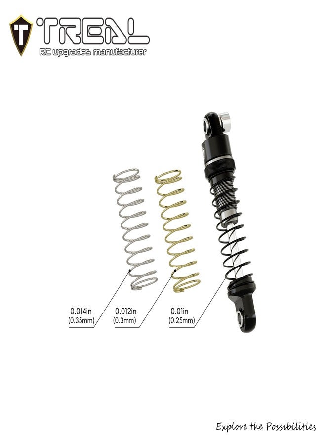 TREAL Aluminum Shocks Absorber (4P) 23mm for Axial SCX30(Blue) - Image 4