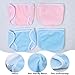 TatuDoll 4 Pink Pairs Reborn Baby Dolls Diapers Underpants Accessories for 1823 inch Baby Dolls Newborn Underwear Diapers Reusable Washable 4 Pink - Image 4