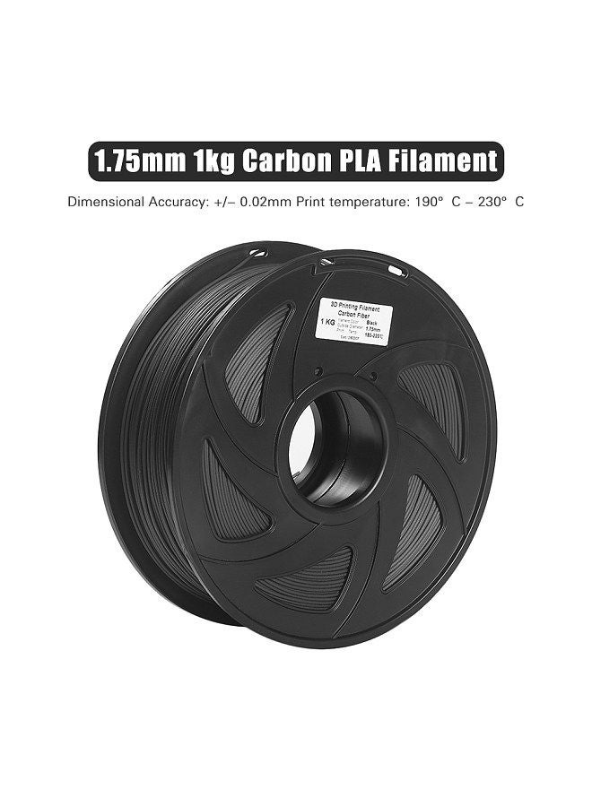 3D Printer Filament Carbon Fiber and PLA 1.75mm 1kg Spool Dimensional Accuracy  and/- 0.02mm