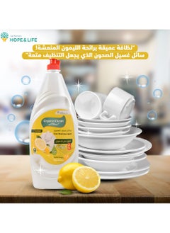 Crystal Clean Lemon Fresh Dishwashing Liquid With A Concentrated Formula That Is 3 Times Stronger On Grease - 1.5 Liter - pzsku/Z767D338C31F91006B511Z/45/_/1734523028/0877998c-838b-4f24-9ef6-00c5be040b8e