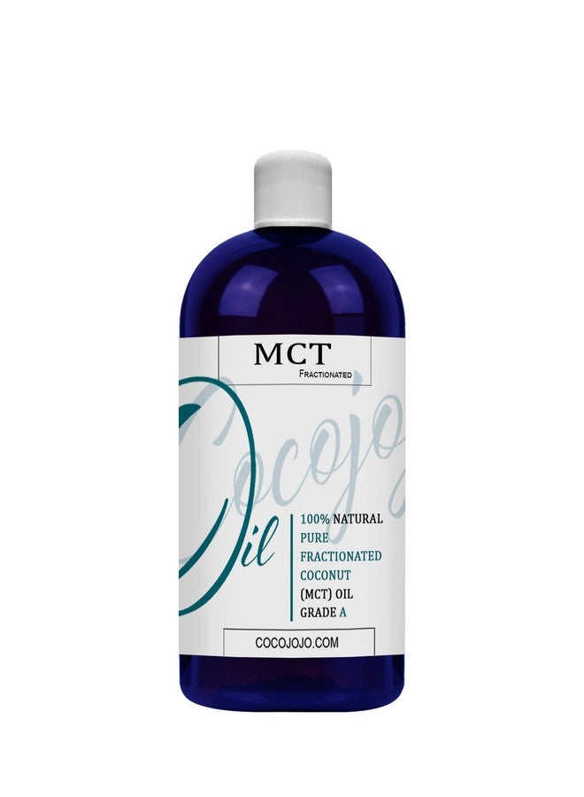 cocojojo Pure Fractionated Coconut Oil - 100% Pure, Natural, Vegan, Fractionated, C8 C10 From Coconut Fruit, Not Palm - Perfect for Skin, Face, Hair, Nails, DIY, Essential Oils, Cosmetics - (8 oz) - Image 1