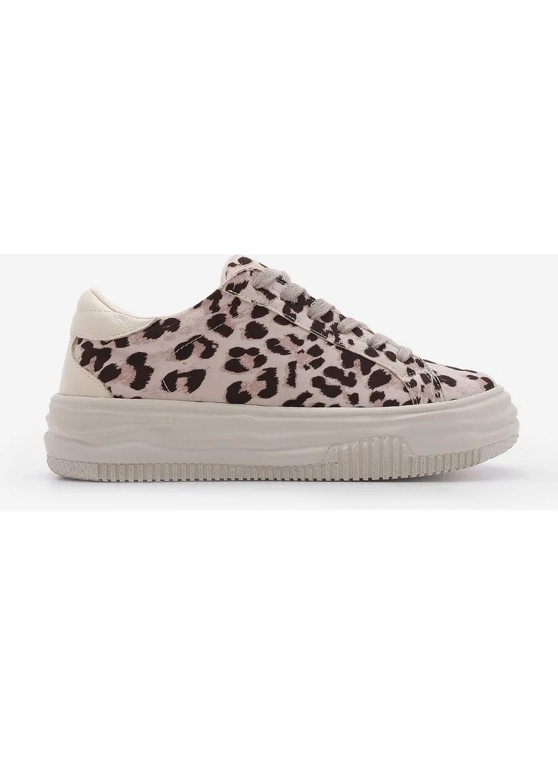 مارجين Women's Sneaker Thick Sole Lace-Up Sneakers Tales