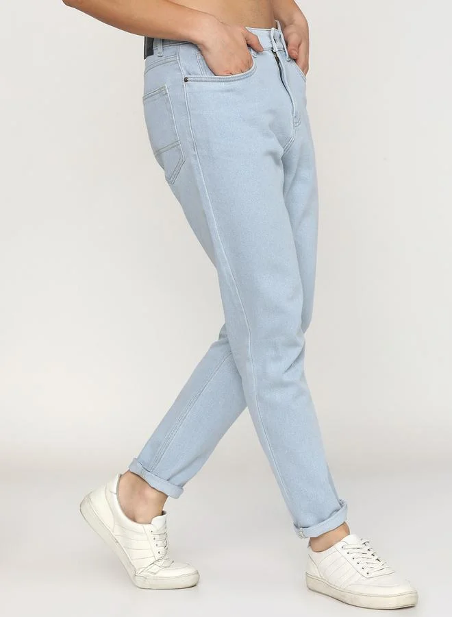 هاي لاندر Mid-Rise Skinny Fit Stretchy Jeans by Styli
