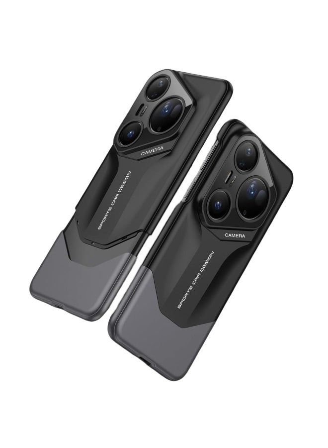 general Slim Case Compatible with Huawei Pura 80 Ultra 2025, Frosted Splicing Business Mobile Case with Camera Protection Cover - Image 1