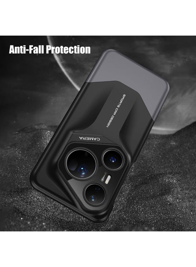 general Slim Case Compatible with Huawei Pura 80 Ultra 2025, Frosted Splicing Business Mobile Case with Camera Protection Cover - Image 2