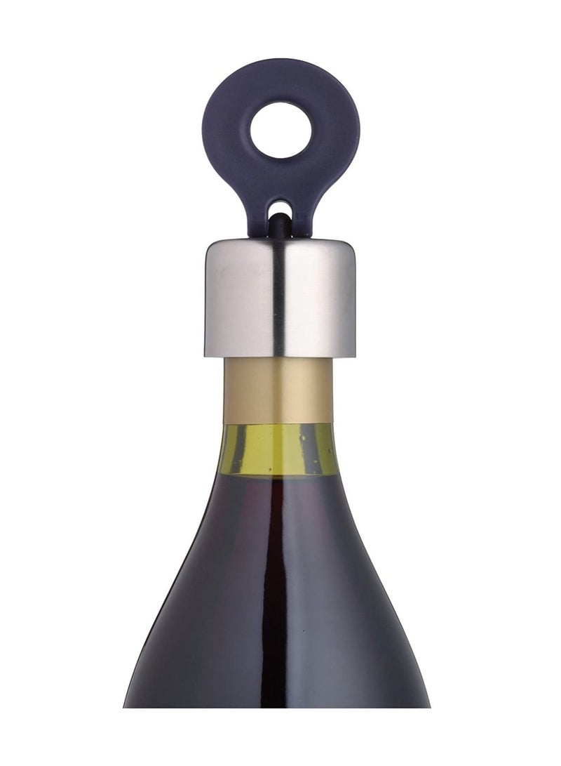 BarCraft Stainless Steel Flip Top Bottle Stopper Carded - Image 2