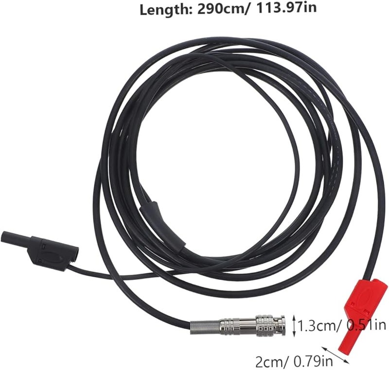 Heavy Duty Automotive Electrical Test Kit with Banana Plugs and Multimeter for Professional Use - Image 3