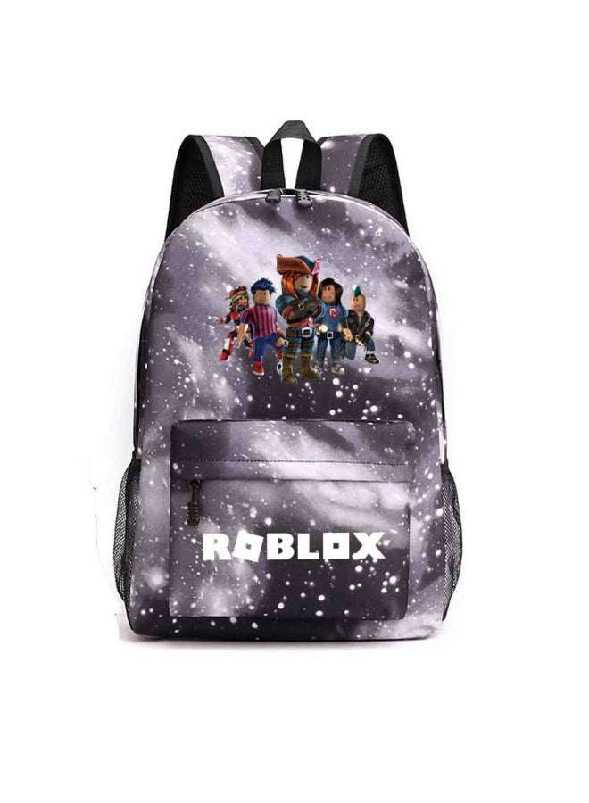 ROBLOX Starry Sky Backpack - Cross-Border Roblox Game Travel Bag 